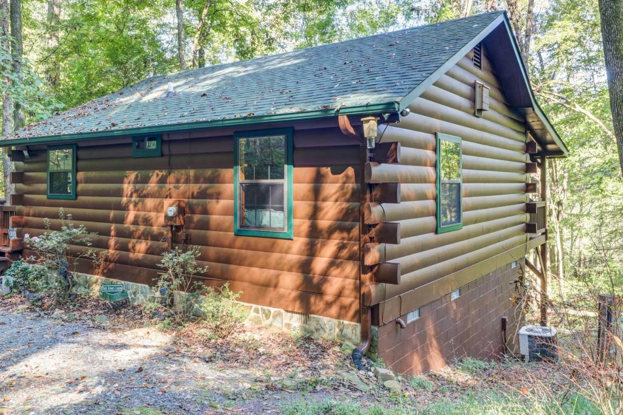 Tree Song Mountain Creek Cabin Villa Ellijay Exterior photo