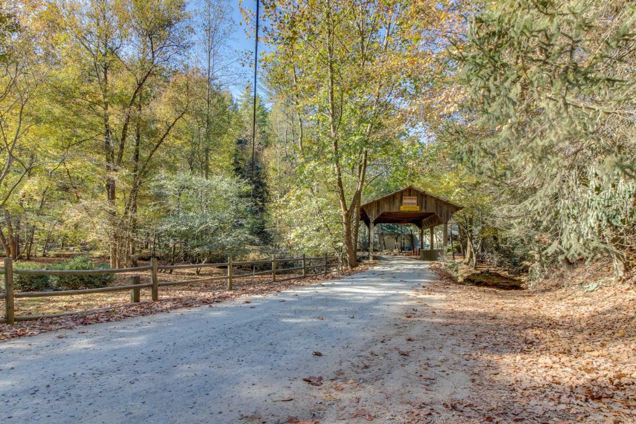 Tree Song Mountain Creek Cabin Villa Ellijay Exterior photo