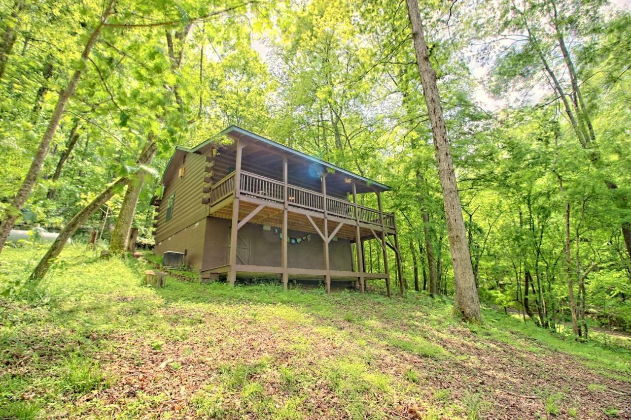 Tree Song Mountain Creek Cabin Villa Ellijay Exterior photo