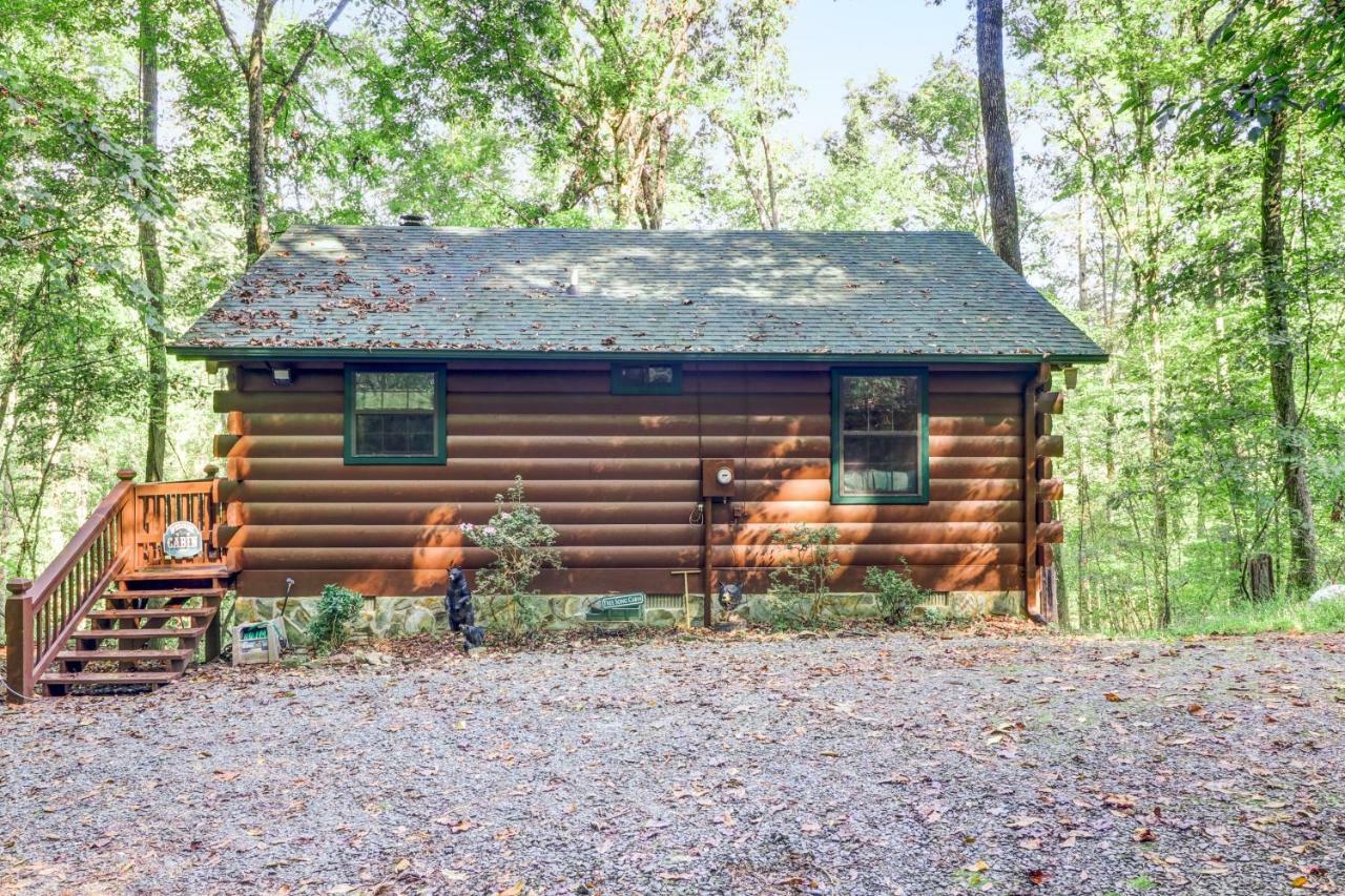 Tree Song Mountain Creek Cabin Villa Ellijay Exterior photo