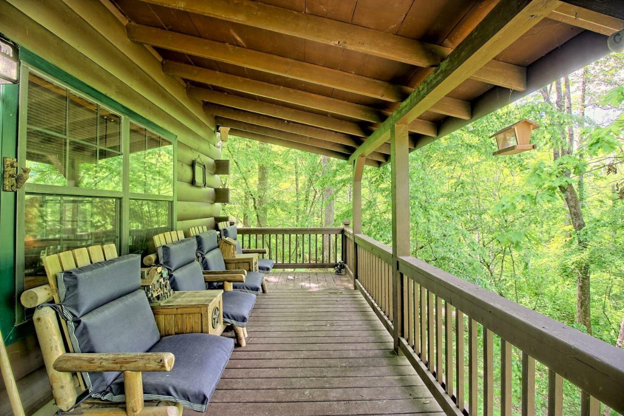 Tree Song Mountain Creek Cabin Villa Ellijay Exterior photo