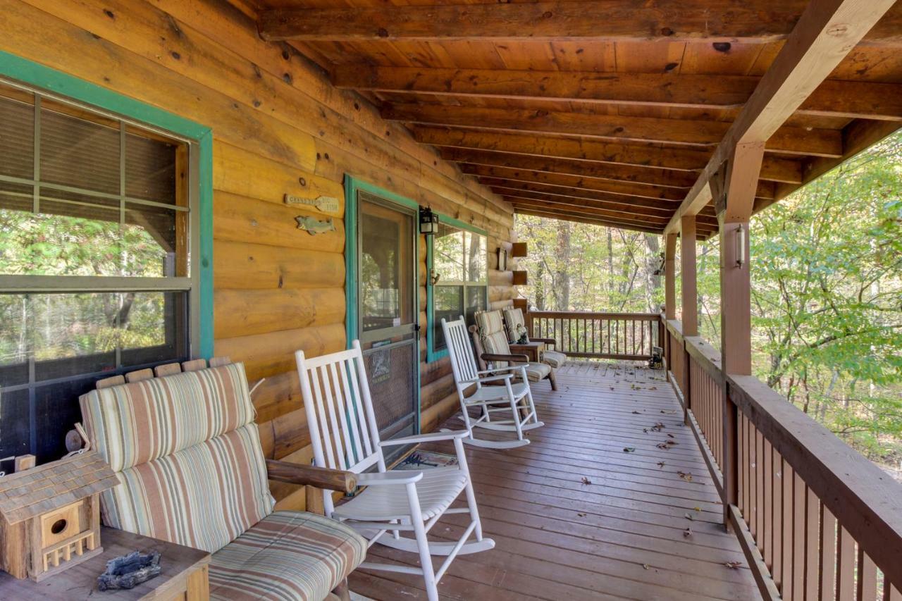 Tree Song Mountain Creek Cabin Villa Ellijay Exterior photo