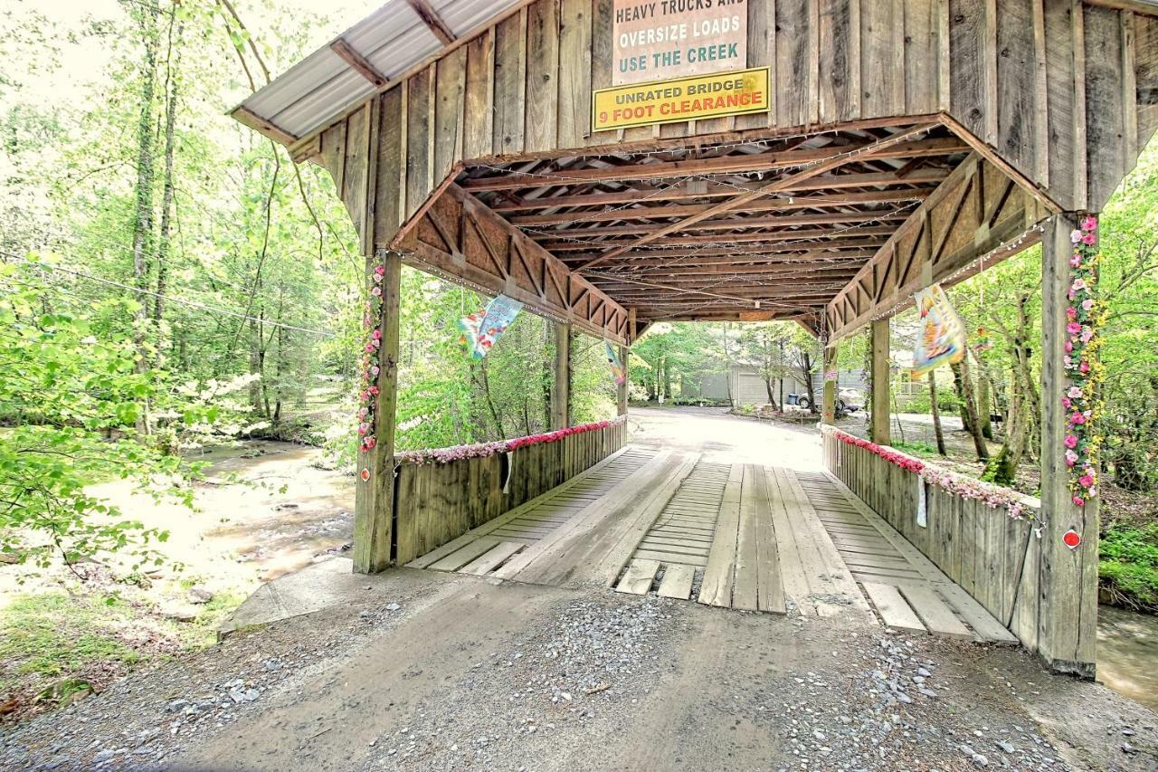 Tree Song Mountain Creek Cabin Villa Ellijay Exterior photo